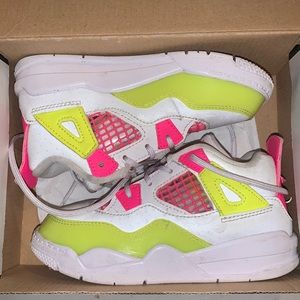 Retro Air Jordan 4 Toddlers Size 9C